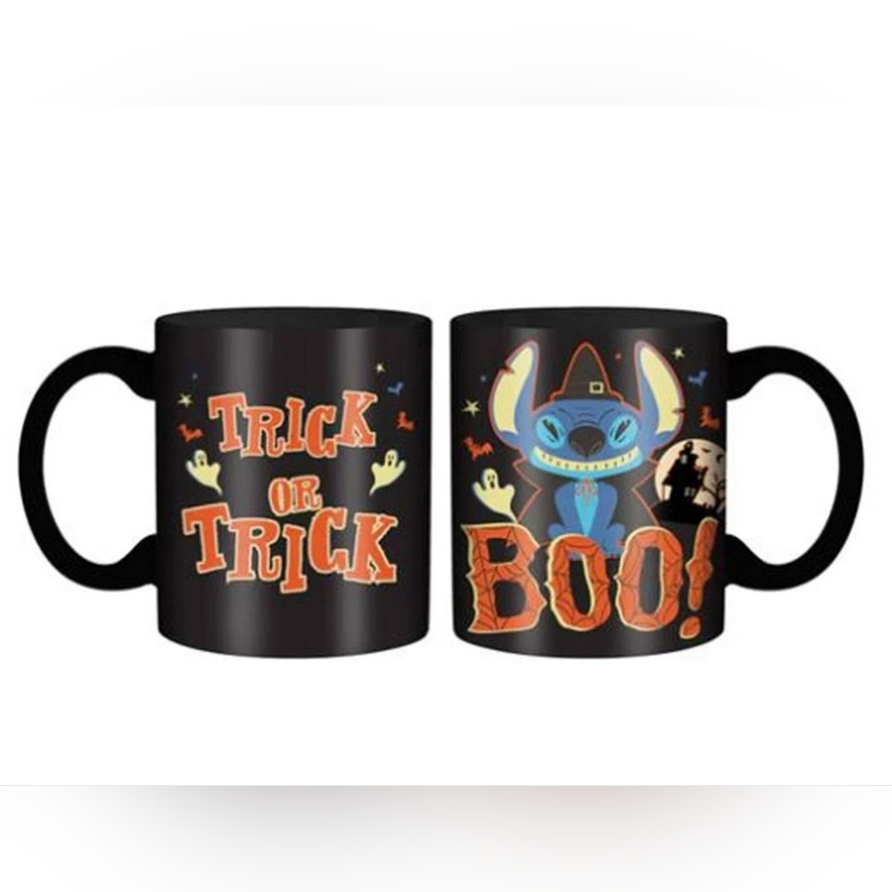 Disney Lilo and Stitch Boo Halloween 20oz Ceramic Mug - Picture 3 of 3